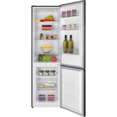 Robin Ψυγειοκαταψύκτης 253lt Total NoFrost Υ180xΠ55xΒ60εκ. Inox RB-286